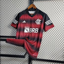 CAMISA DO FLAMENGO 23/24 VERMELHO E PRETO